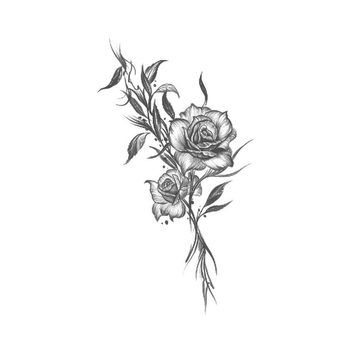 Rose Serenade Tattoo